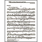 Piano Trio, violin/cello/piano; Leonard Bernstein (Boosey & Hawkes)
