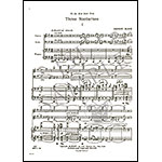 Three Nocturnes for Piano Trio; Ernest Bloch (Carl Fischer)