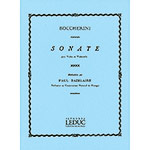 Sonata for violin and cello; Luigi Boccherini (Alphonse Leduc)