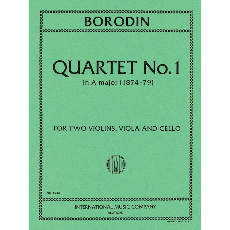 String Quartet No. 1 in A Major, parts; Alexander Borodin (International)