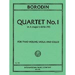 String Quartet No. 1 in A Major, parts; Alexander Borodin