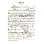 Double Concerto in A minor, opus 102, for violin and cello with piano (urtext); Johannes Brahms (G. Henle Verlag)
