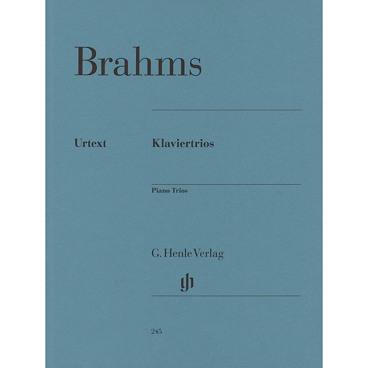 Piano Trios opp. 8, 87, 101 (urtext); Johannes Brahms (G. Henle Verlag)
