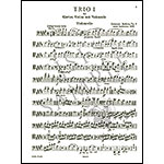 Piano Trio in B Major, op. 8; Johannes Brahms (C. F. Peters)