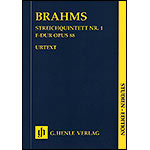String Quintet No. 1 in F Major, Op. 88 (Study Score); Brahms (Henle)