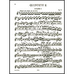 String Quintet no. 2 in G Major, op. 111 (2 violas); Johannes Brahms (Peters Edition)