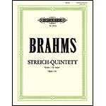 String Quintet no. 2 in G Major, op. 111 (2 violas); Johannes Brahms (Peters Edition)