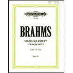 String Quintet no. 2 in G Major, op. 111 (2 violas); Johannes Brahms (Peters Edition)