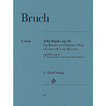 Eight Pieces, Op.83, Piano Trio; Max Bruch