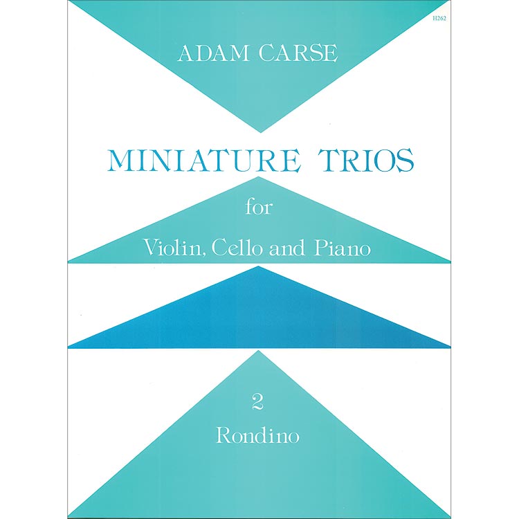 Miniature Trios no. 2 "Rondino"; Adam Carse (Staine & Bell)