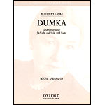 Dumka for violin, viola, and piano; Rebecca Clarke (Oxford University Press)