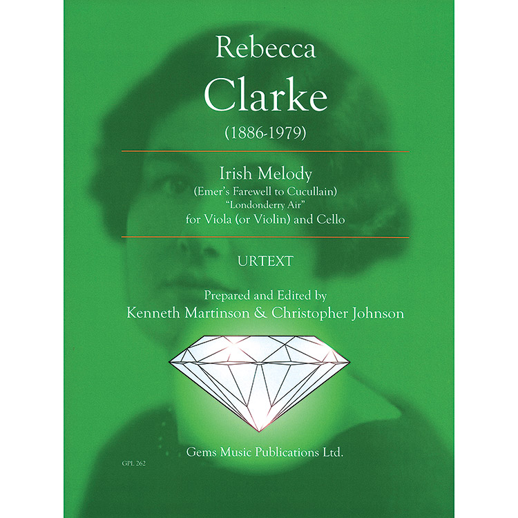 Irish Melody (Londonderry Air) for Viola (or Violin) and Cello; Rebecca Clarke (Gems Music Publications)