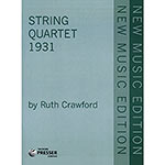 String Quartet 1931, score and parts; Ruth Crawford Seeger (Theodore Presser)