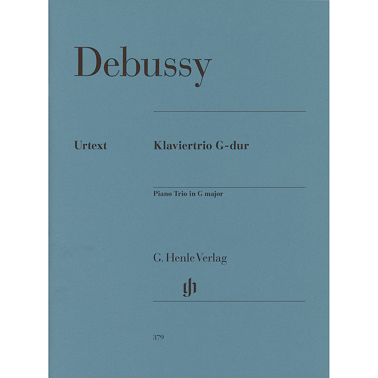 Piano Trio no. 1 in G Major (urtext); Claude Debussy (G. Henle Verlag)