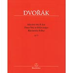 Piano Trio in B-flat Major, opus 21 (urtext edition); Antonin Dvorak (Barenreiter Verlag)