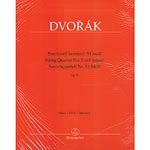 String Quartet no. 5, op. 9 in F Minor (urtext); Antonin Dvorak (Barenreiter Verlag)