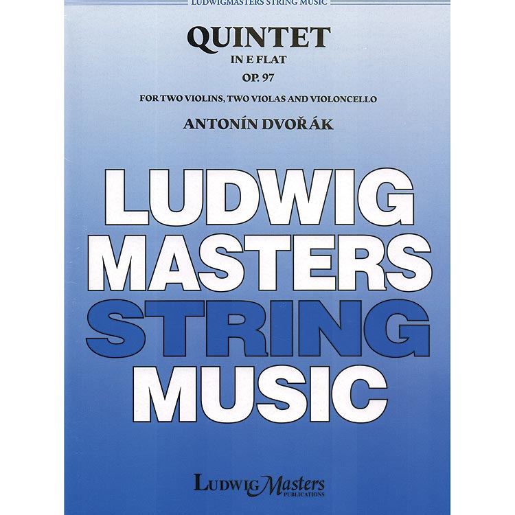 String Quintet in Eb Major, op.97 (2 violas); Antonin Dvorak (Masters Music)