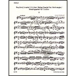 String Quartet no.1 in A Major, op. 2; Antonin Dvorak (Barenreiter Verlag)