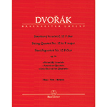 String Quartet in F major, (American), opus 96 (urtext); Antonin Dvorak (Barenreiter)