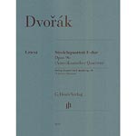 String Quartet in F major, (American), opus 96 (urtext); Antonin Dvorak (G. Henle Verlag)