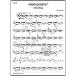 Piano Quartet; Danny Elfman