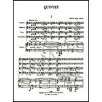 Piano Quintet in A Minor, Op.84 (parts and score); Edward Elgar