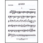 Piano Quintet in A Minor, Op. 84; Elgar (Novello)