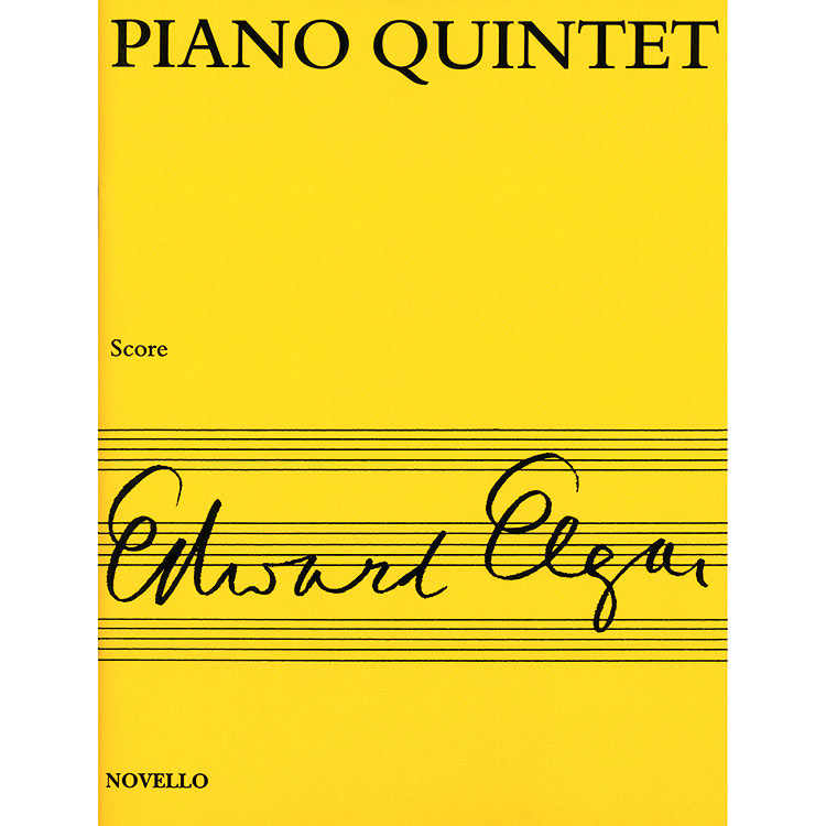 Piano Quintet in A Minor, Op.84 (parts and score); Edward Elgar