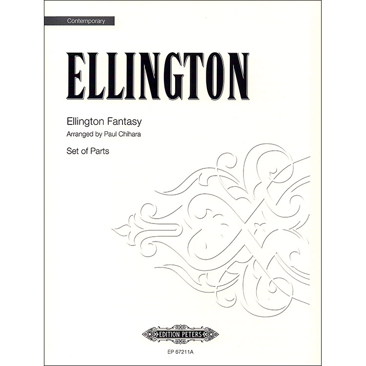 Ellington Fantasy for string quartet. parts; Duke Ellington, arr. Paul Chihara (Peters)