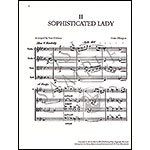 Ellington Fantasy for string quartet, score; Duke Ellington, arr. Paul Chihara (Peters)