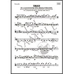 Piano Trio in A minor (1916), score and parts; George Enescu