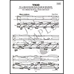 Piano Trio in A minor (1916), score and parts; George Enescu