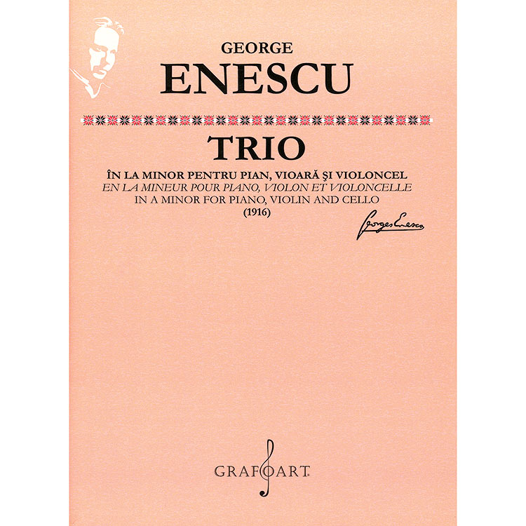 Piano Trio in A minor (1916), score and parts; George Enescu