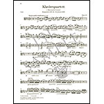 Piano Quartet No. 1 in C minor, Op.15, score and parts; Gabriel Faure (Hen)