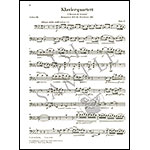 Piano Quartet No. 1 in C minor, Op.15, score and parts; Gabriel Faure (Hen)