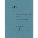 Piano Quartet No. 1 in C minor, Op.15, score and parts; Gabriel Faure (Hen)