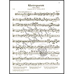 Piano Quartet No. 2 in G minor, Op.45, score and parts (urtext); Gabriel Faure