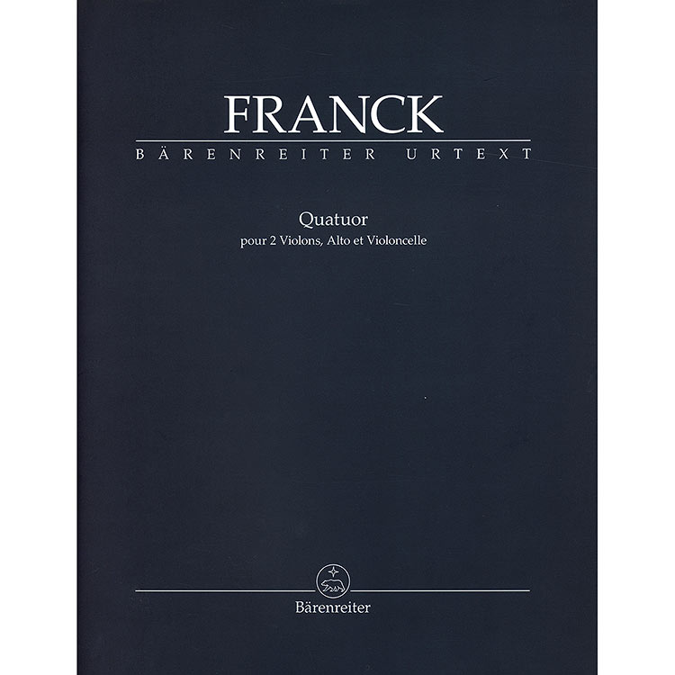 String Quartet (urtext); Franck (Bar)