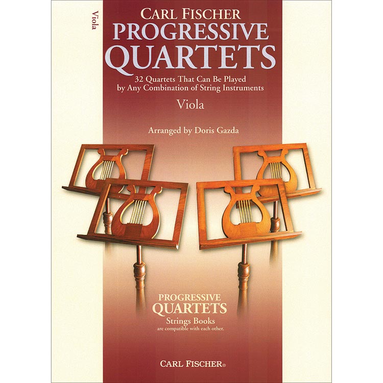 Progressive Quartets for Violas; Doris Gazda (Carl Fischer)