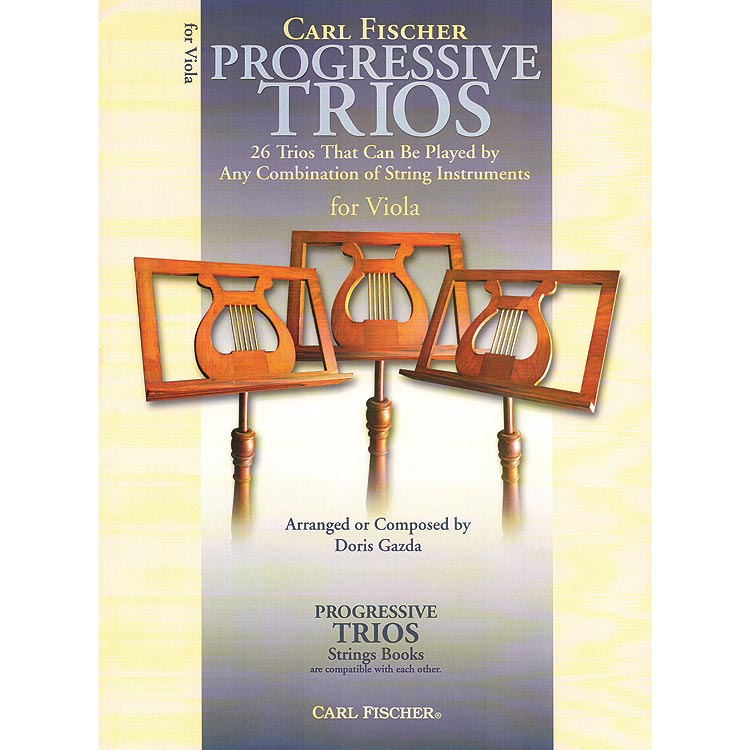Progressive Trios for 3 Violas; Doris Gazda (Carl Fischer)