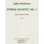 String Quartet no. 1, Score & Parts; Harbison (AMP)