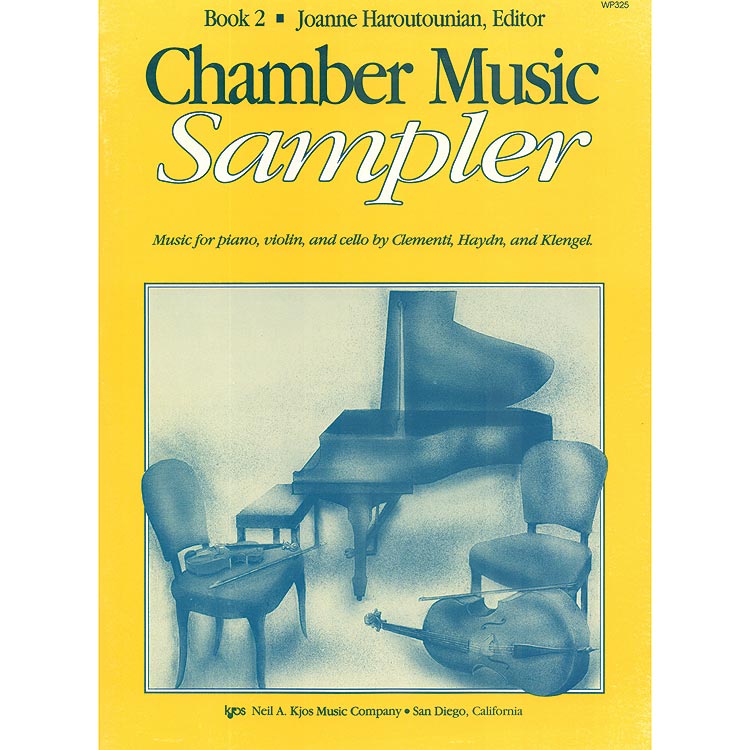 Chamber Music Sampler, book 2 (violin,cello,piano); Various (NKM)