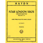 Four London Trios, 2 violins/cello, Hob. IV:1-4; Haydn (Int)