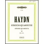 String Quartets, volume 3 (20); Joseph Haydn (Peters)