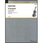 Six Sonatas for violin. and viola. (nos.1-3); Haydn (Sht)