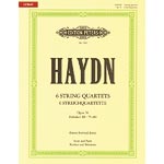String Quartets op.76, Hob.III:75-80 (urtext); Joseph Haydn (C. F. Peters)