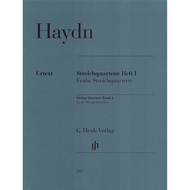 String Quartets volume I (Early Quartets); Haydn (Hen)
