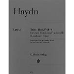 Four London Trios, Hob.IV: 1-4, 2 violins/cello; Haydn (Hen)