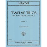 Twelve Trios for Two Violins and Viola, Volume 2; Haydn (Int)