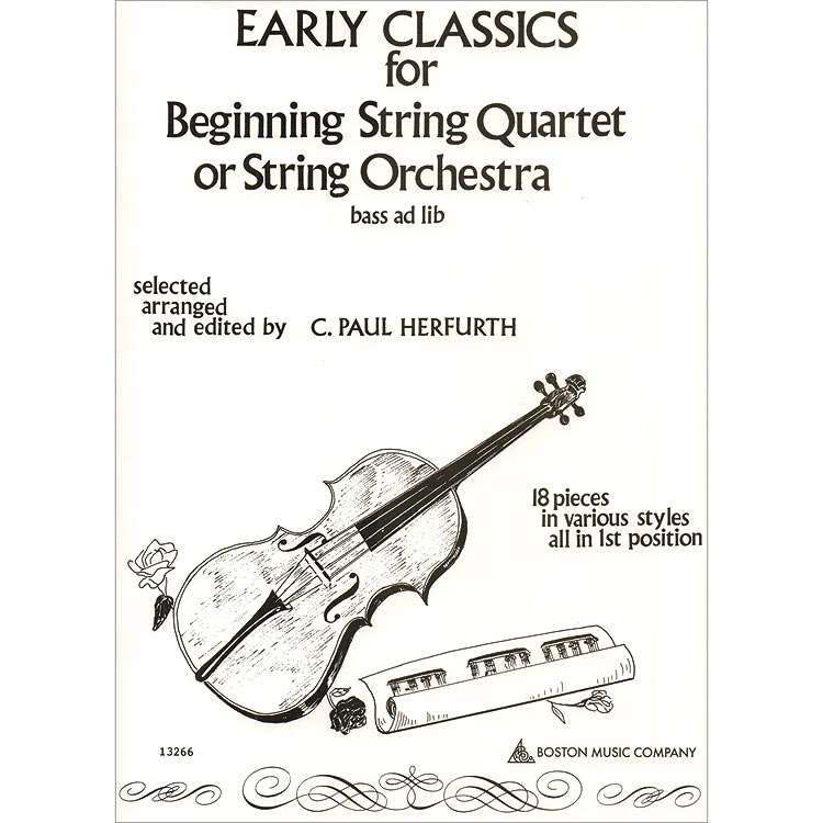 Early Classics for Beginning String Quartet; Various